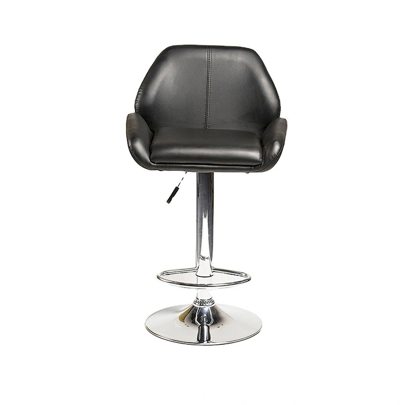 High Quality Fashion Style Leather Swivel Bar Stool High chair For Bar Table