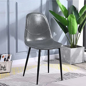 Popular Modern leather dinning chairs for home