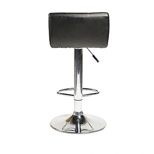 PU covered seat High Quality Used Bar Stools High Quality Rose Gold Metal Bar Stool