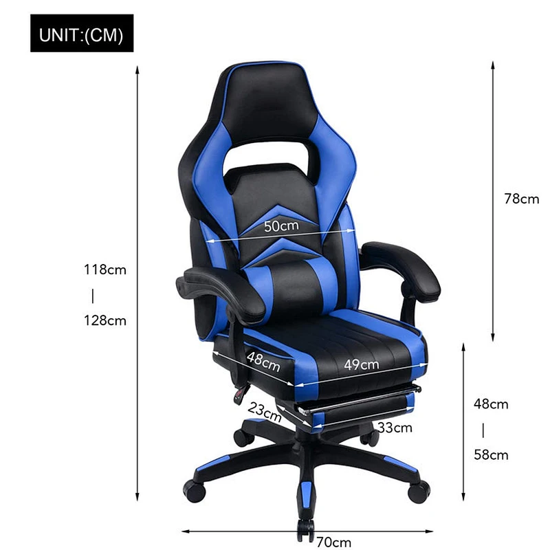 PU leather high quality ergonomic sillas gamer gaming chair