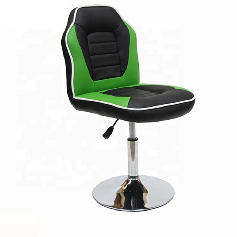 Hot Selling Green With Black  High Quality Fashion Design Reasonable Price Furniture PU Bar Chair