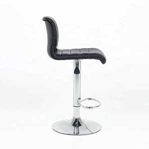 Design High Back bar chair stool modern With Footrest