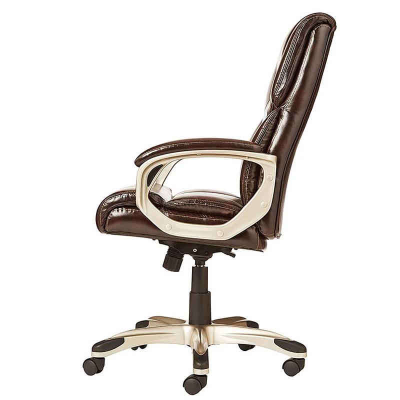 Adjustable ergonomic modern leather leader staff desk office chair