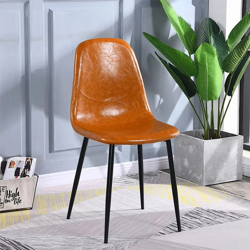 Popular Modern leather dinning chairs for home