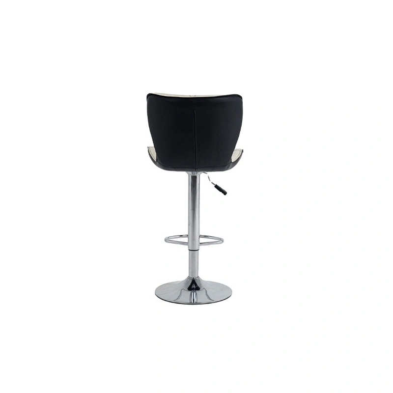 Pu bar stool bar chair with chromed base gaslift