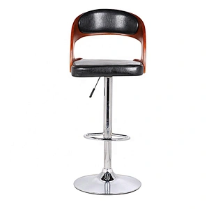 High Quality New Design adjustable leather kitchen counter bar stools with back