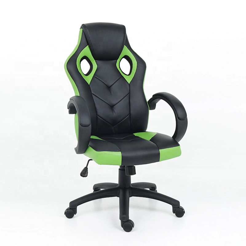 Best selling popular pu leather modern design cheap gaming chair blue