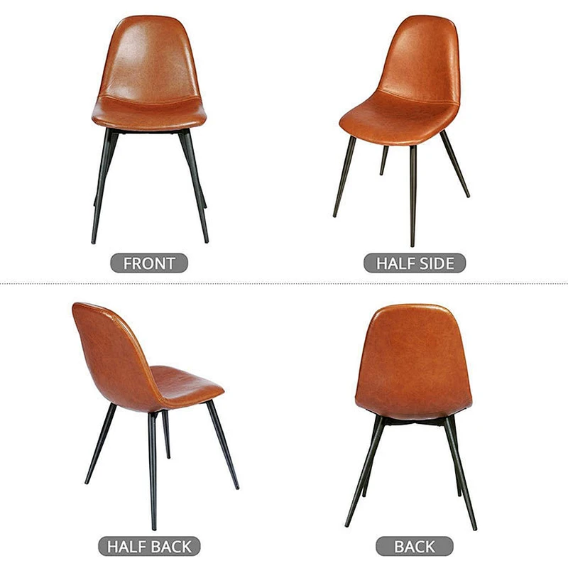 Popular Modern leather dinning chairs for home