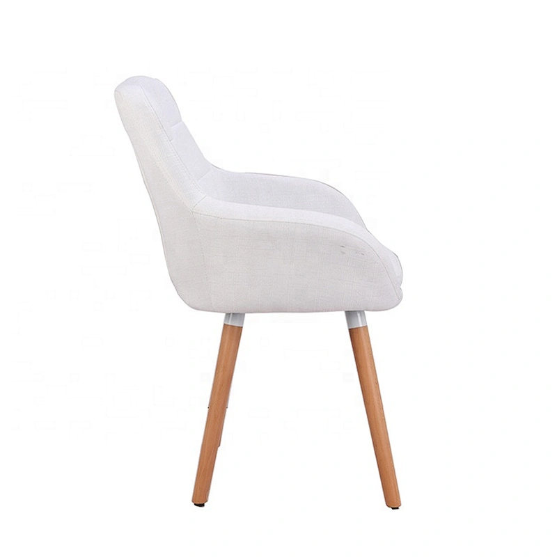 Hot Selling wood leg ergonomic dining room chair