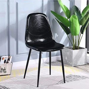Popular Modern leather dinning chairs for home