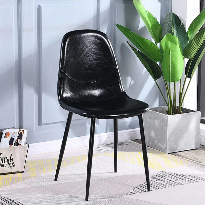 Popular Modern leather dinning chairs for home