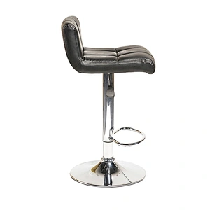 PU covered seat High Quality Used Bar Stools High Quality Rose Gold Metal Bar Stool
