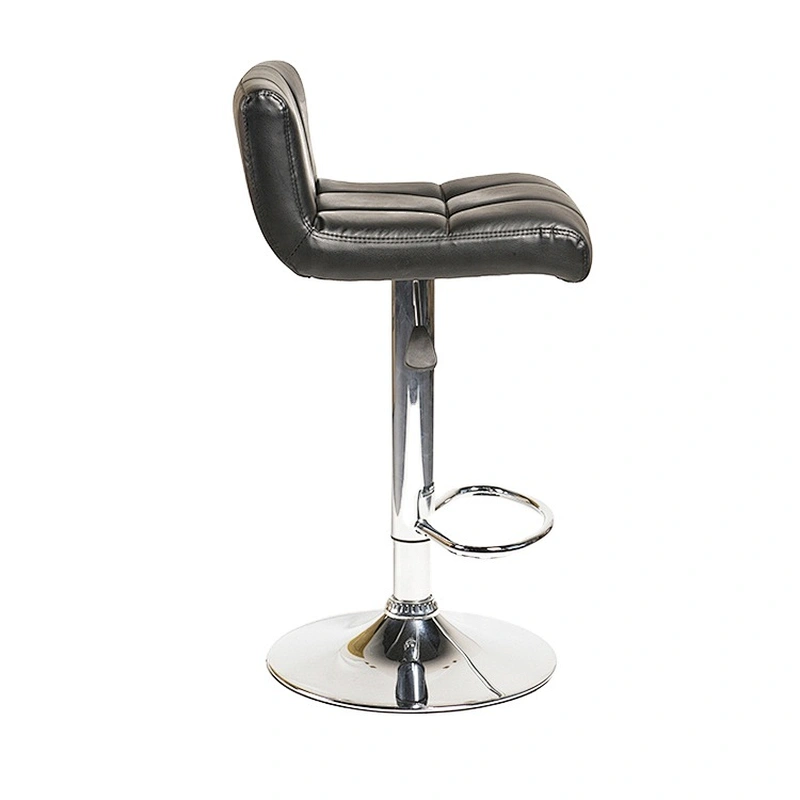 PU covered seat High Quality Used Bar Stools High Quality Rose Gold Metal Bar Stool