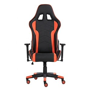 High Back Ergonomic Swivel Orange And Black High Quality Customized Modern Gaming Chair