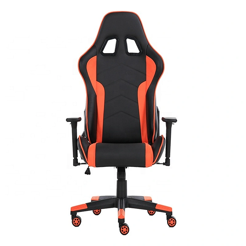 High Back Ergonomic Swivel Orange And Black High Quality Customized Modern Gaming Chair