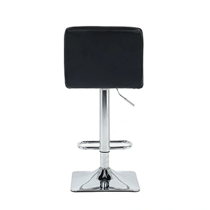 High back swivel vintage counter bar stool