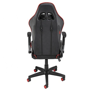 Luxury Modern Red Line Black PU Fabric Wholesale Gaming Office Chair With 2D Armrest