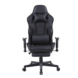 RGB custom logo office gaming chairs with footrest