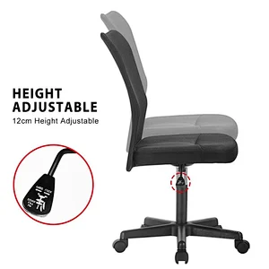 Mesh Middle Back Executive Adjustable Swivel Office Chair Lumbar Support Computer Desk Chair