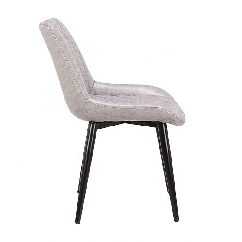 Classic Modern Design chinese modern genuine leather dining chair