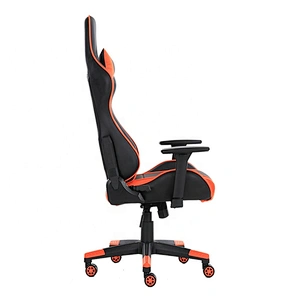 High Back Ergonomic Swivel Orange And Black High Quality Customized Modern Gaming Chair