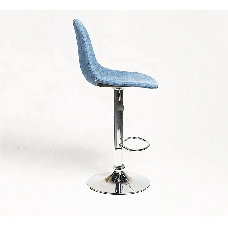 High quality fabric adjustable designer hotel bar stool