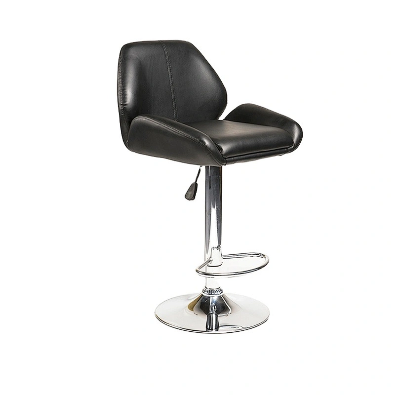 High Quality Fashion Style Leather Swivel Bar Stool High chair For Bar Table