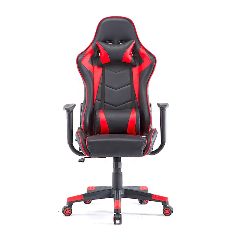 Anji New Design Black And White PC Best Selling 2D Gaming Chair