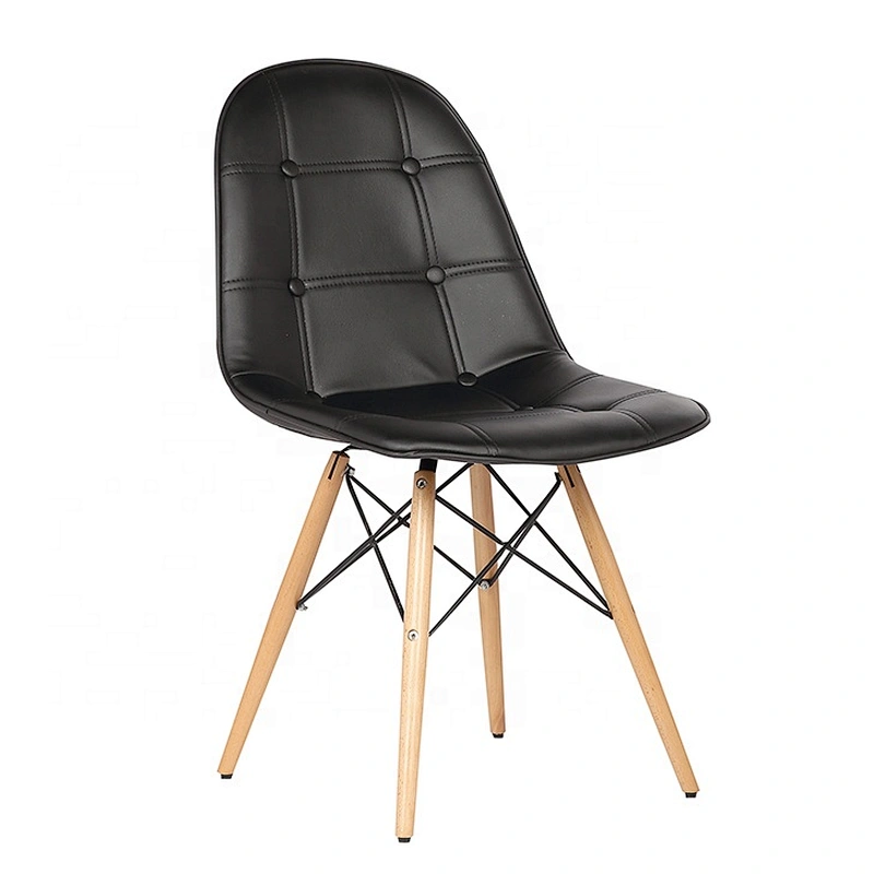 Manufacturer Wholesale Modern Bacco Style Restaurant Dining Catering Chair With wooden Legs