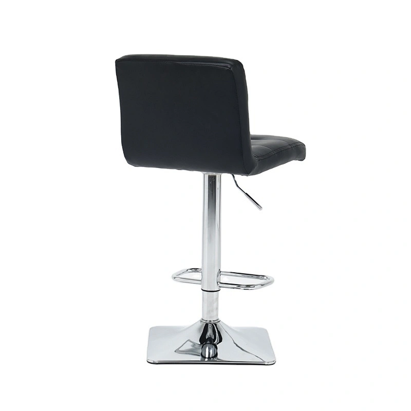 High back swivel vintage counter bar stool