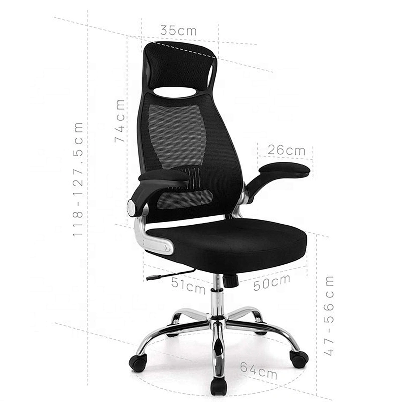 High-Back Swivel Mesh Ergonomic Padded Desk Computer  office chair