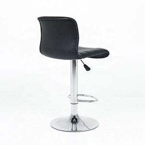 Design High Back bar chair stool modern With Footrest