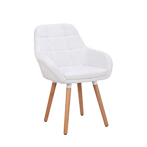 Hot Selling wood leg ergonomic dining room chair