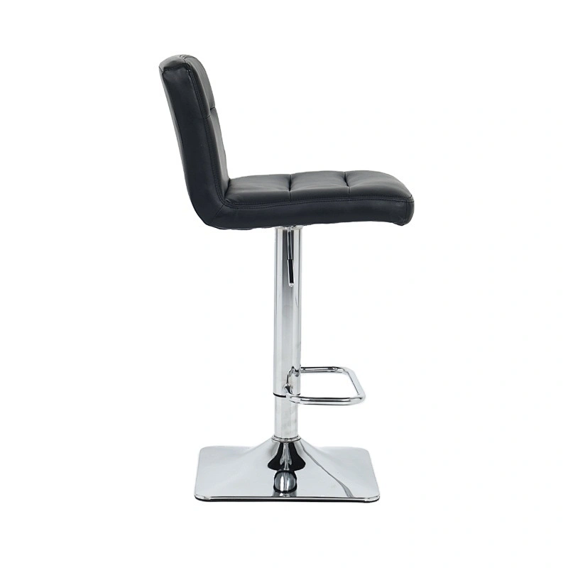High back swivel vintage counter bar stool