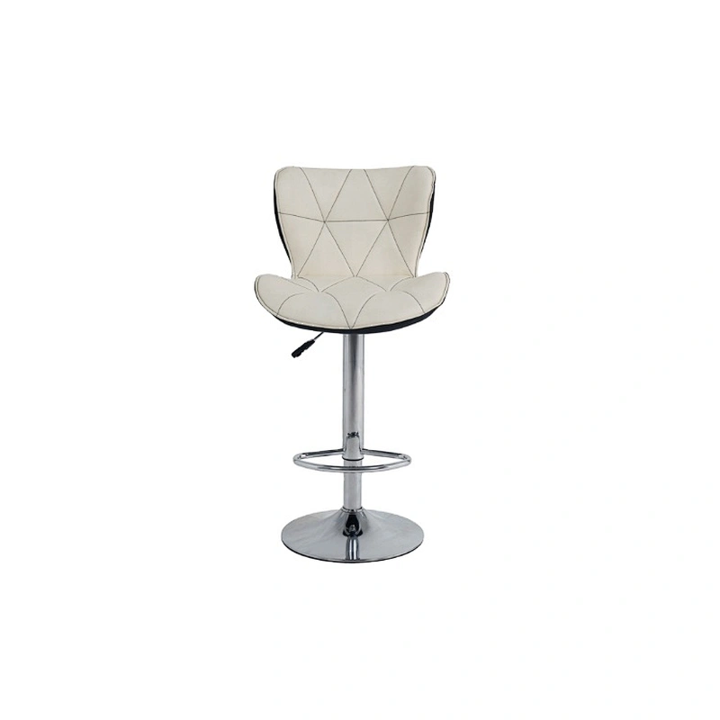 Pu bar stool bar chair with chromed base gaslift