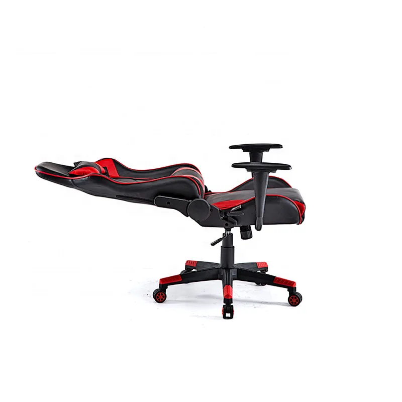 Anji New Design Black And White PC Best Selling 2D Gaming Chair