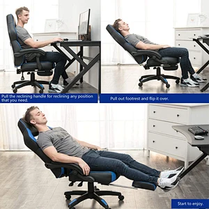 PU leather high quality ergonomic sillas gamer gaming chair