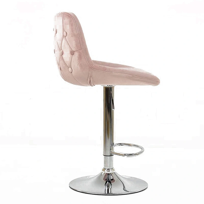 Pink Iron Art Net Red Milk Tea Shop Dessert Shop Restaurant Chair Living Room Study Bar Chair Bar Chair