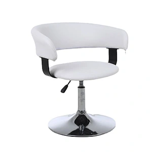 Factory special offer leisure simple round tray backrest rotatable living room leisure bar sofa chair barber chair bar chair