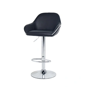 Factory supply backrest footrest round tray liftable and rotatable reception desk chair cashier chair bar chair