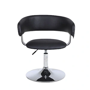 Factory special offer leisure simple round tray backrest rotatable living room leisure bar sofa chair barber chair bar chair