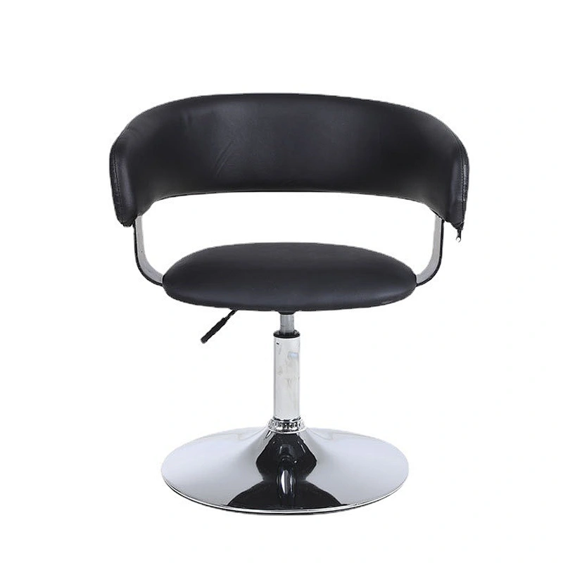 Factory special offer leisure simple round tray backrest rotatable living room leisure bar sofa chair barber chair bar chair