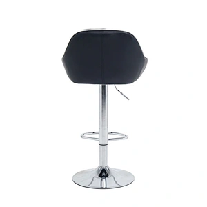 Factory supply backrest footrest round tray liftable and rotatable reception desk chair cashier chair bar chair
