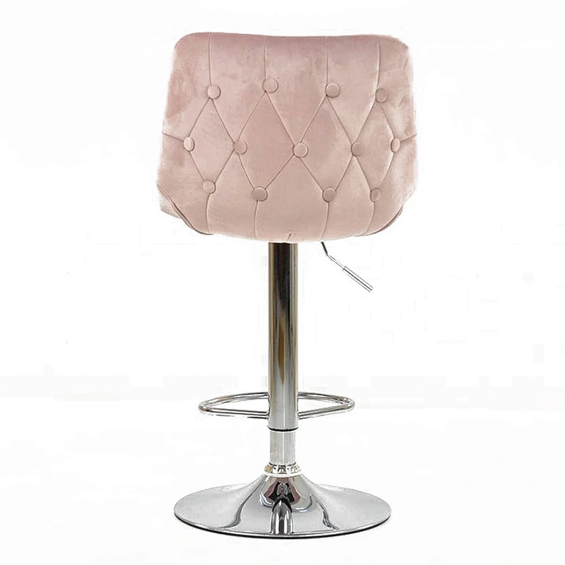 Pink Iron Art Net Red Milk Tea Shop Dessert Shop Restaurant Chair Living Room Study Bar Chair Bar Chair