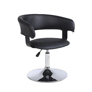 Factory special offer leisure simple round tray backrest rotatable living room leisure bar sofa chair barber chair bar chair
