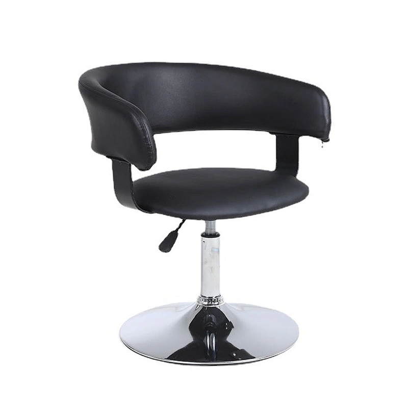 Factory special offer leisure simple round tray backrest rotatable living room leisure bar sofa chair barber chair bar chair