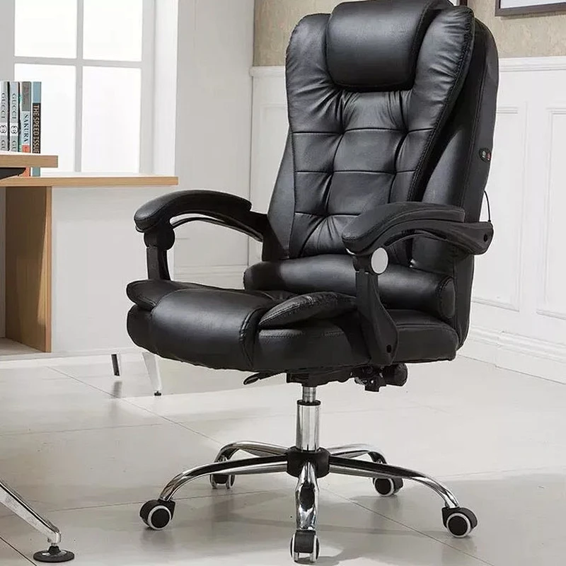 Boss swivel revolving manager convertible pu leather executive office chair