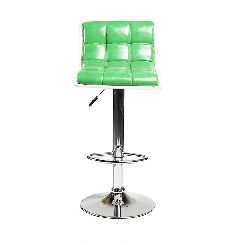 Cheap Luxury High Back cheap commercial leather bar stool chair for sale