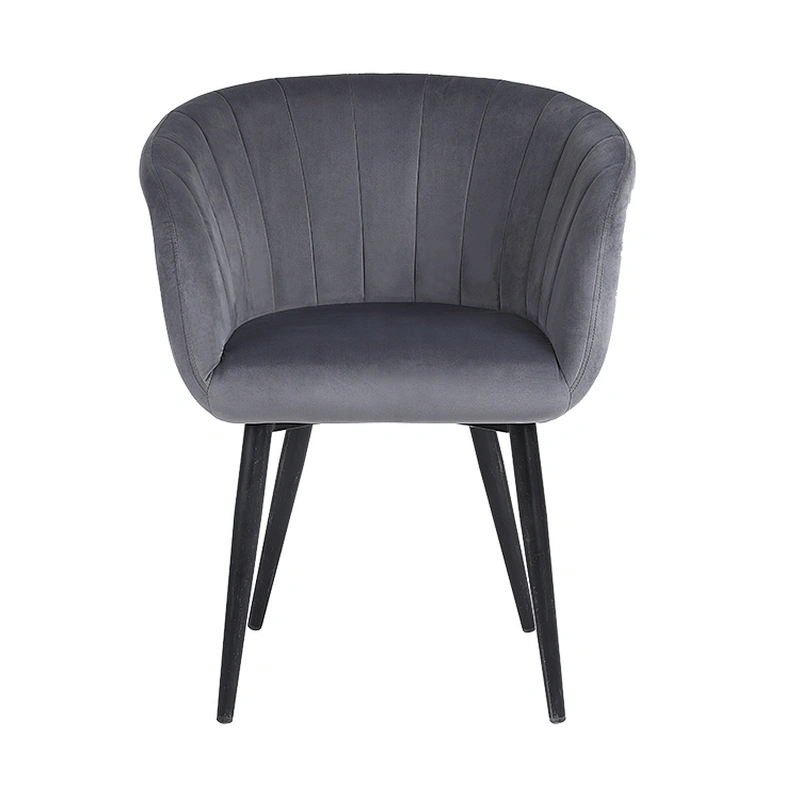 Wholesale Home Furniture Modern Nordic Velvet Fabric Upholstered modern dining table chair