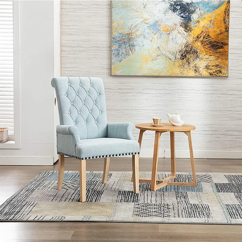 Nordic Style Nordic luxury restaurant home kitchen counter dining chairs